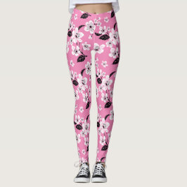 CHERRY BLOSSOM - SAKURA (LITE PINK) LEGGINGS