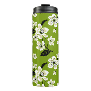 CHERRY BLOSSOM - SAKURA (MATCHA GRÜNE) THERMOSBECHER