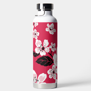 CHERRY BLOSSOM - SAKURA (RED) WASSERFLASCHE TRINKFLASCHE