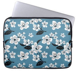 CHERRY BLOSSOM - SAKURA (SMOKY BLUE) LAPTOPSCHUTZHÜLLE
