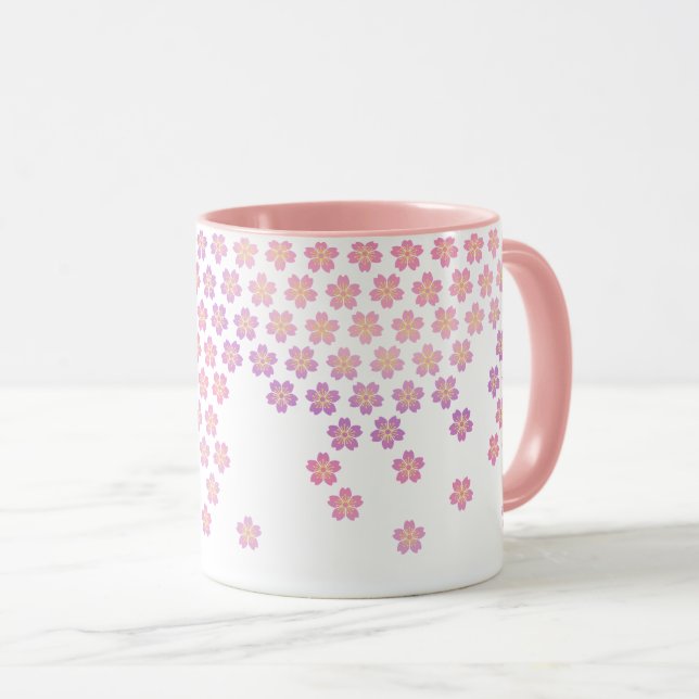 Cherry Blossom "SAKURA" Tasse (VorderseiteRechts)