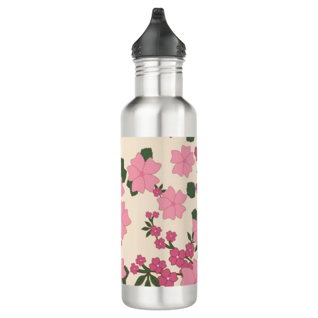 Cherry Blossom - Sakura Trinkflasche (Rechts)