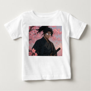 Cherry Blossom Samurai Anime Kleinkind T - Shirt