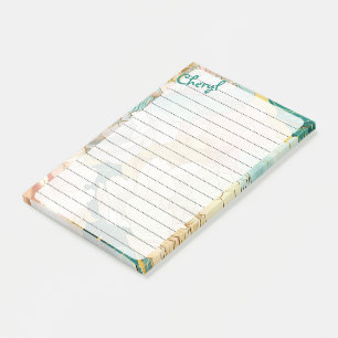 Cherry Blossom School Girl Notes Post-it Klebezettel