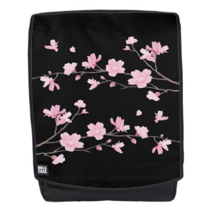 Cherry Blossom - Schwarz Rucksack
