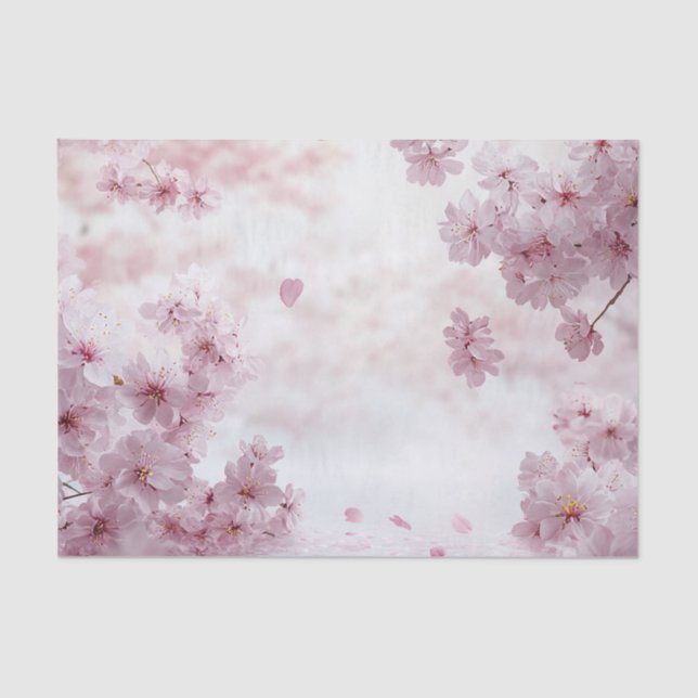 Cherry Blossom Seidenpapier (Vorderseite)