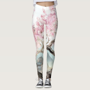 Cherry Blossom Serenade Leggings