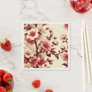 Cherry Blossom Serviette