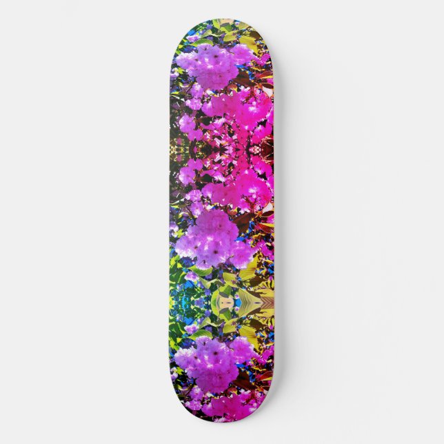 Cherry Blossom Skateboard (Vorderseite)