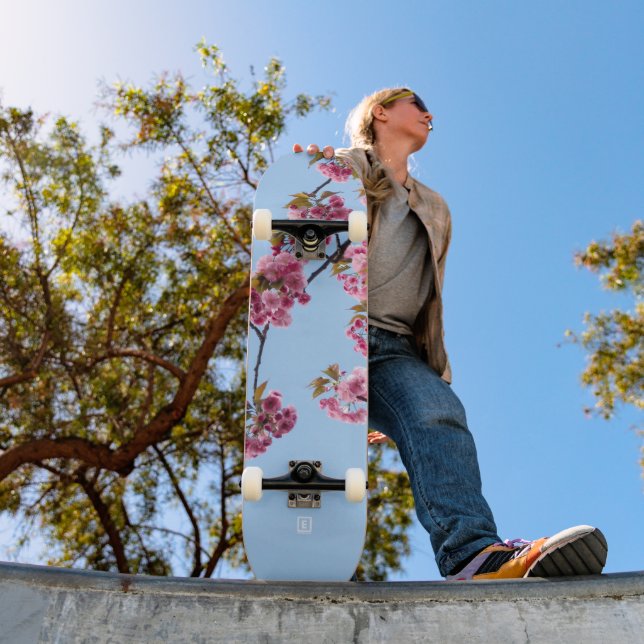 Cherry Blossom Skateboard von Evlear (Außenbereich 1)
