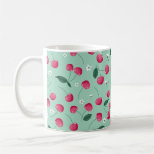 Cherry Blossom: Sommerfestes Design Kaffeetasse