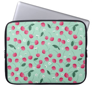 Cherry Blossom: Sommerfestes Design Laptopschutzhülle