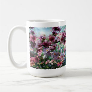 Cherry Blossom Splash Blume Kaffeetasse