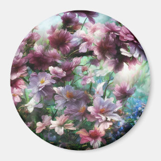 Cherry Blossom Splash Magnet