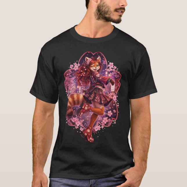 Cherry Blossom Streets T-Shirt (Vorderseite)