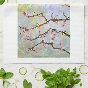 Cherry Blossom Teetuch Geschirrtuch