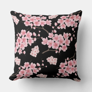 Cherry Blossom Throw Kissen