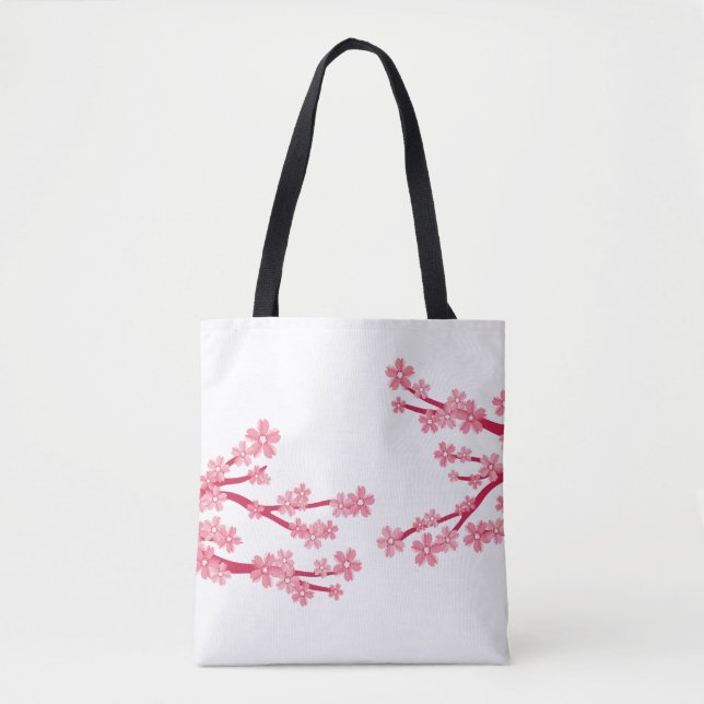 Cherry Blossom Tote Bag (Vorderseite)