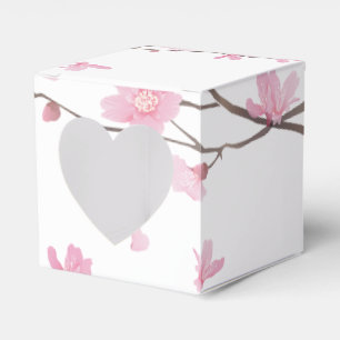 Cherry Blossom - Transparenter Hintergrund Geschenkschachtel