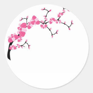 Cherry Blossom Tree Branch Stickers