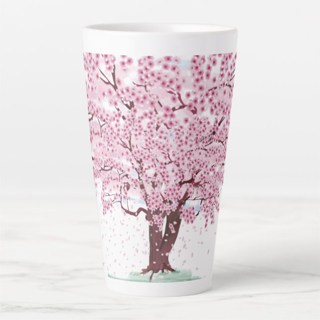 Cherry Blossom Tree Milchtasse (Vorderseite)