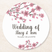 Cherry Blossom Tree Petals Pink Wedding
