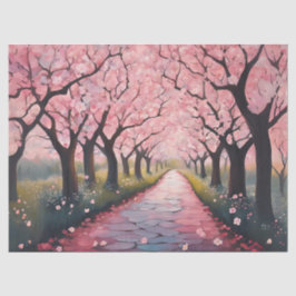 Cherry Blossom Tunnel Seidenpapier
