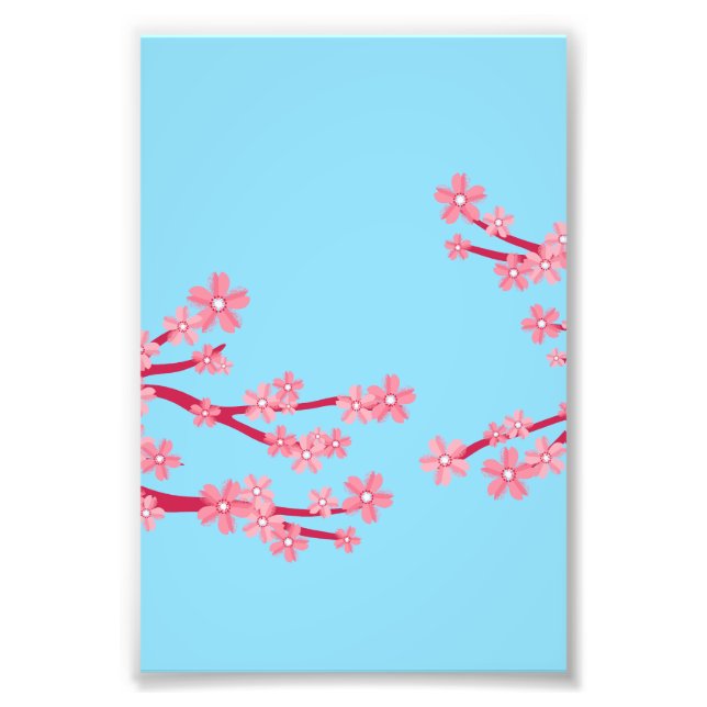 Cherry Blossom Wall Poster (Vorne)