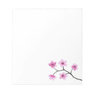 Cherry Blossom Wassercolor Notizblock
