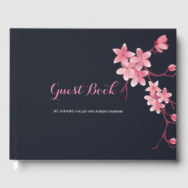 Cherry Blossom Wedding Gast Gästebuch