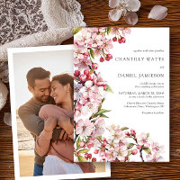 Cherry Blossom Wedding Pink Floral Foto