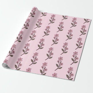 Cherry Blossom Wrapping Paper - rosa Muster Geschenkpapier