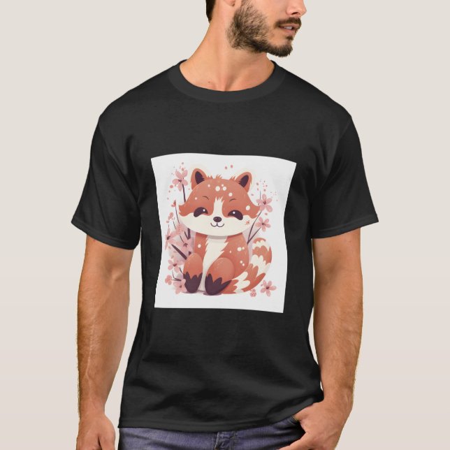 Cherry Blossoms And Red Pandas Elevate Your Style  T-Shirt (Vorderseite)