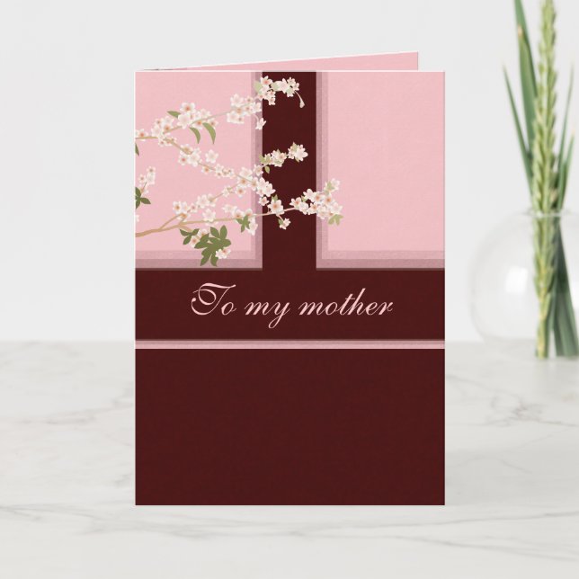Cherry Blossoms Card Karte (Vorderseite)