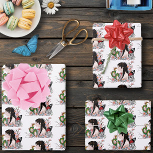 Cherry Blossoms Fairy Dragon Friendship Geschenkpapier Set
