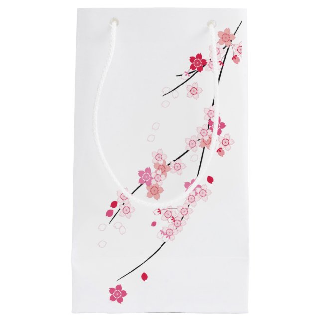Cherry Blossoms Geschenktasche Kleine Geschenktüte (Vorderseite)