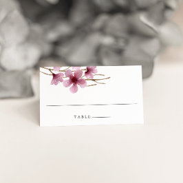 Cherry Blossoms Hochzeit von Escort-Platzkarten Platzkarte