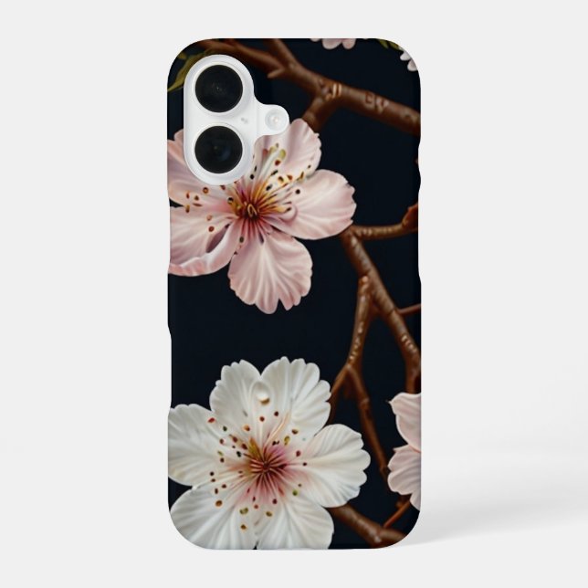 CHERRY BLOSSOMS iPhone 16 HÜLLE (Rückseite)