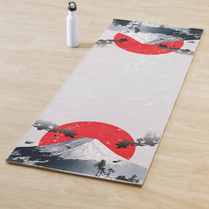 Cherry Blossoms Mount Fuji Japan Yogamatte