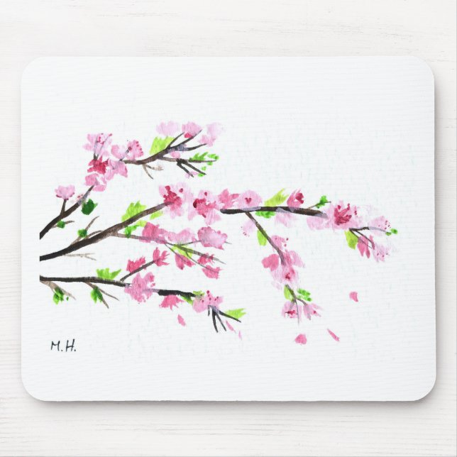 Cherry Blossoms Mousepad (Vorne)