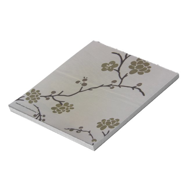 Cherry Blossoms Notepapier Notizblock (Rotiert)