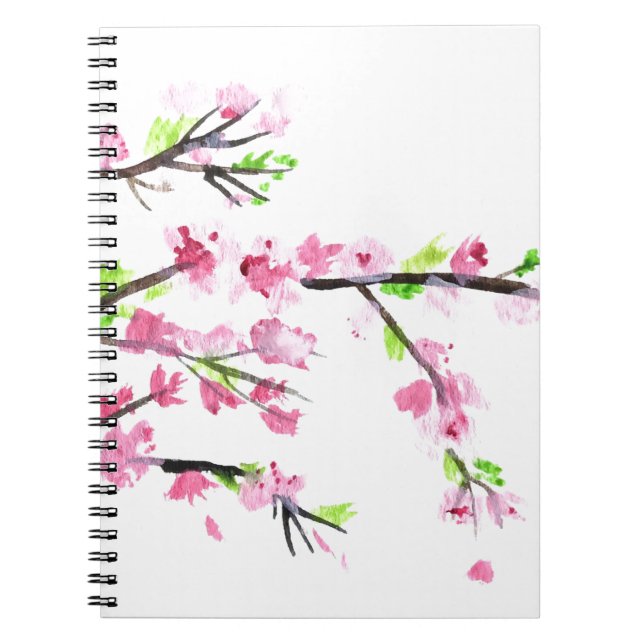 Cherry Blossoms Notizblock (Vorderseite)