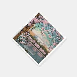 Cherry Blossoms Paper Napkins Serviette