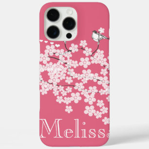 Cherry Blossoms Personalisiert iPhone 16 Pro Max Hülle
