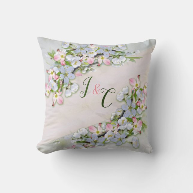 Cherry Blossoms Pillow Kissen (Vorderseite)