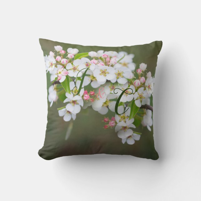 Cherry Blossoms Pillow Kissen (Vorderseite)