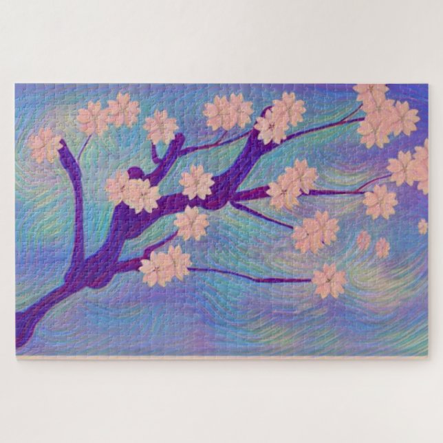 Cherry Blossoms Puzzle (Horizontal)