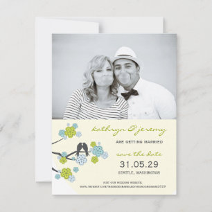 Cherry Blossoms Sakura Love Birnen Save the Date Einladung
