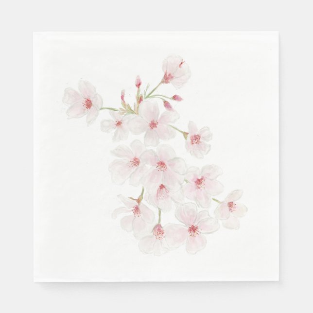 Cherry Blossoms Serviette (Vorderseite)