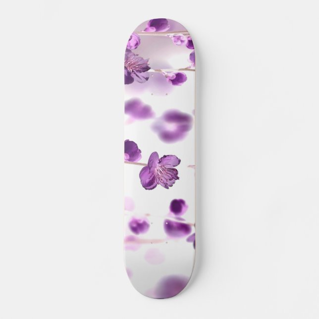 Cherry Blossoms Skateboard (Vorderseite)